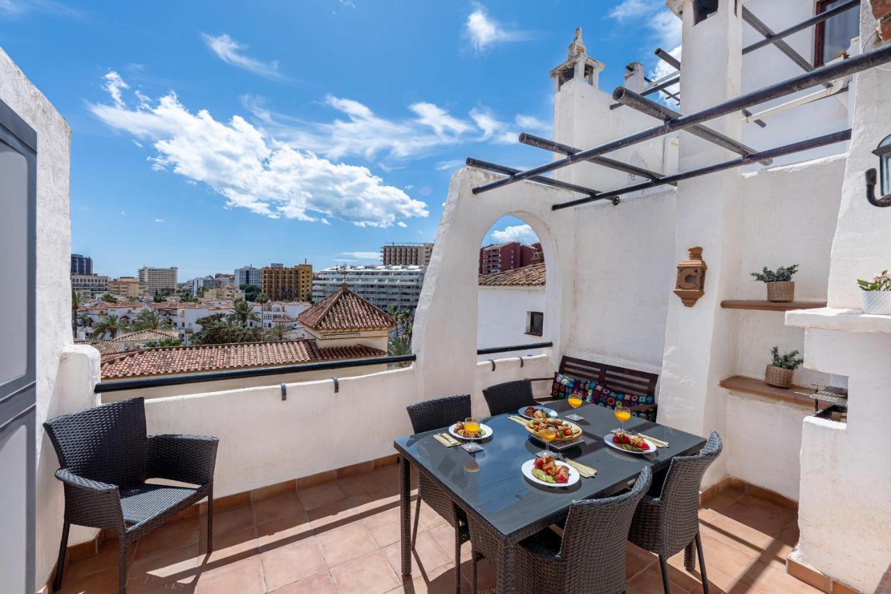 797 Hr - Pueblo Evita- Andalusian Apartment With Terrace. Беналмадена Екстериор снимка